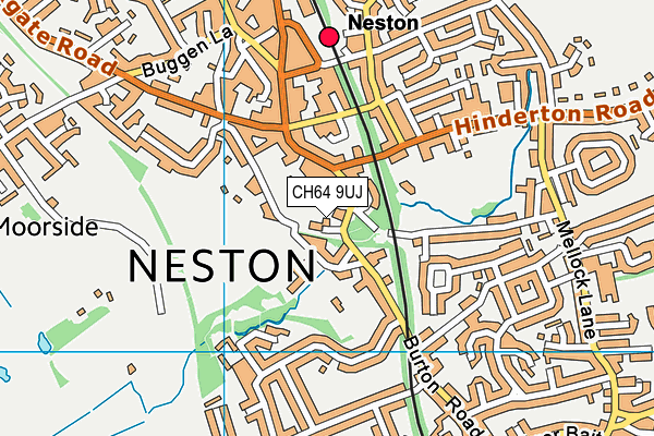 Map of JUST RIDING ALONG NESTON LTD at district scale