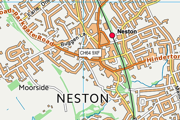 Map of OXTON COURT LIMITED at district scale