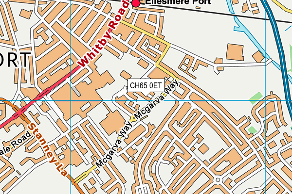 CH65 0ET map - OS VectorMap District (Ordnance Survey)