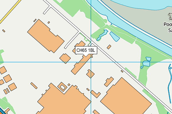 CH65 1BL map - OS VectorMap District (Ordnance Survey)