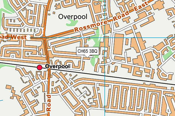 CH65 3BQ map - OS VectorMap District (Ordnance Survey)