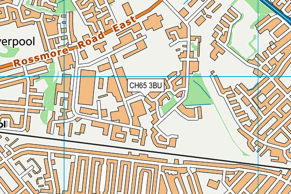 CH65 3BU map - OS VectorMap District (Ordnance Survey)