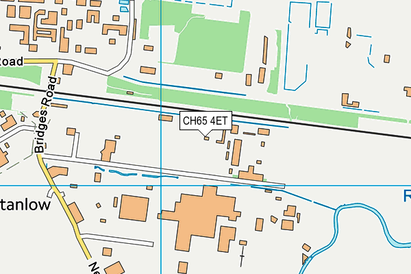 CH65 4ET map - OS VectorMap District (Ordnance Survey)