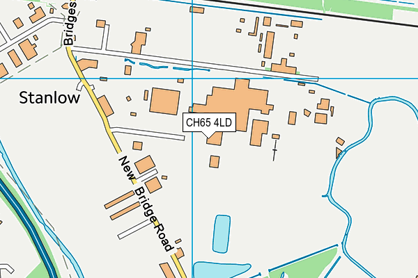 CH65 4LD map - OS VectorMap District (Ordnance Survey)