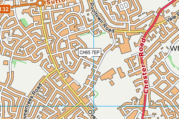 The Bridge At Appleton map (CH65 7EP) - OS VectorMap District (Ordnance Survey)