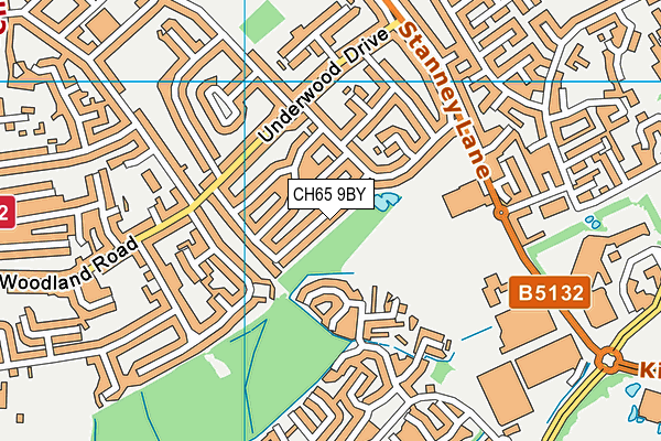 CH65 9BY map - OS VectorMap District (Ordnance Survey)