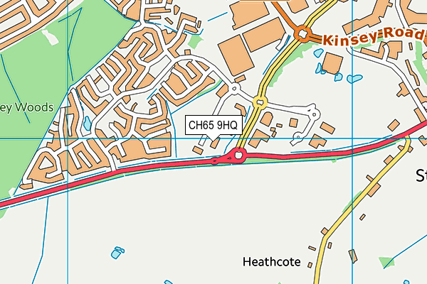 Map of HOLLYMEWS INVESTING LIMITED at district scale