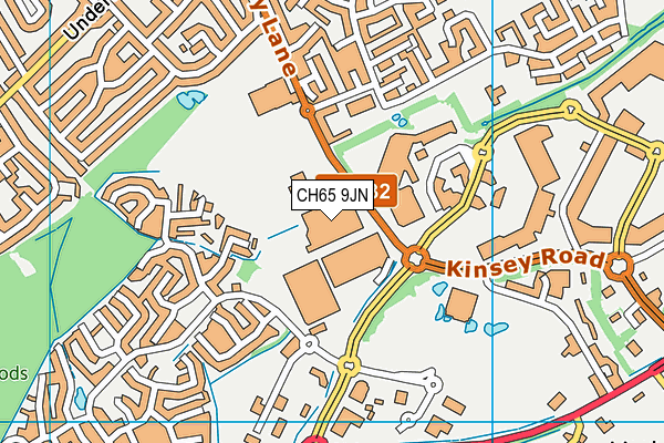 David Lloyd (Cheshire Oaks) map (CH65 9JN) - OS VectorMap District (Ordnance Survey)