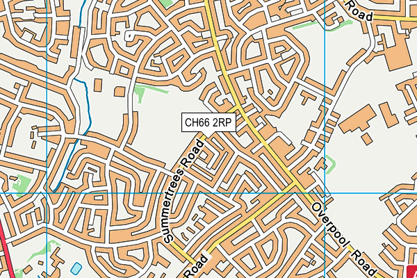 CH66 2RP map - OS VectorMap District (Ordnance Survey)