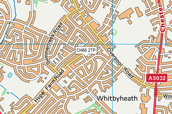 CH66 2TP map - OS VectorMap District (Ordnance Survey)