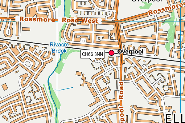 CH66 3NN map - OS VectorMap District (Ordnance Survey)