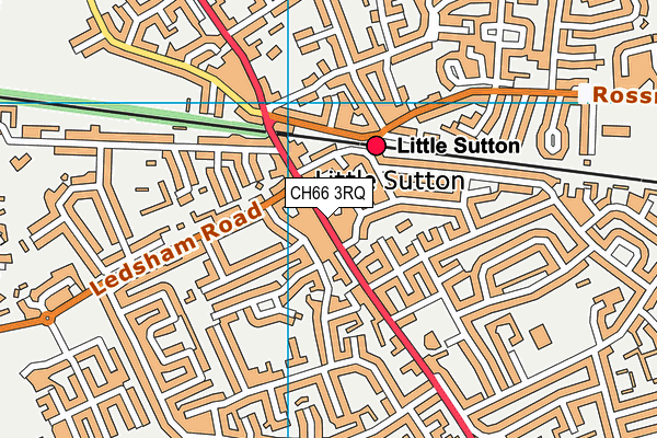 Map of ASK ELECTRICAL (LITTLE SUTTON) LIMITED at district scale