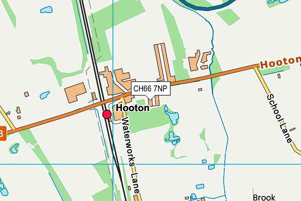 CH66 7NP map - OS VectorMap District (Ordnance Survey)