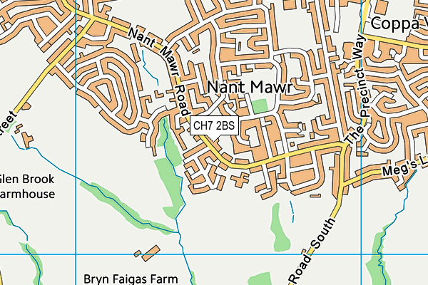 Map of NANT HALL DEVELOPMENTS LIMITED at district scale