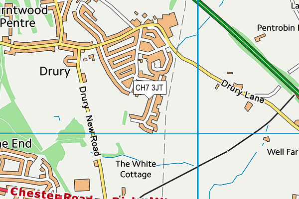 Map of ASP CONSTRUCTION (FLINTSHIRE) LIMITED at district scale