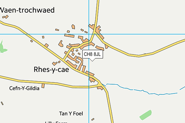 CH8 8JL map - OS VectorMap District (Ordnance Survey)