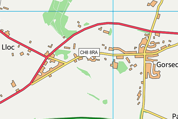 Map of CHESTER QP SERVICES LTD at district scale