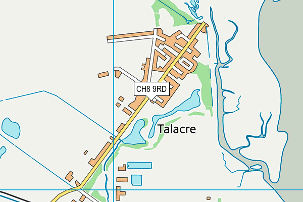 Map of CLWYD BAKERIES LTD at district scale