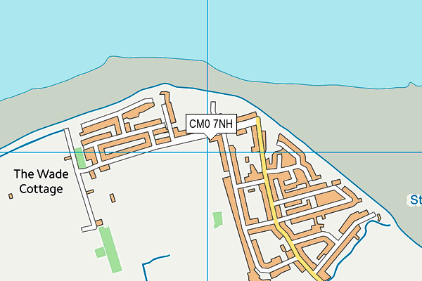 CM0 7NH map - OS VectorMap District (Ordnance Survey)