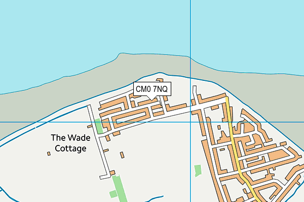 CM0 7NQ map - OS VectorMap District (Ordnance Survey)