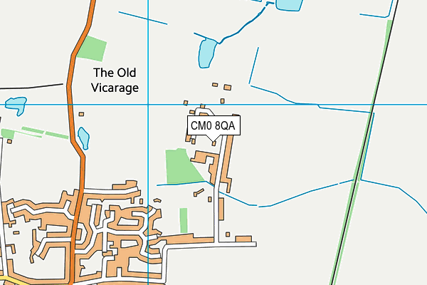 Map of THE PERMITTED DEVELOPMENT SPECIALISTS LTD at district scale