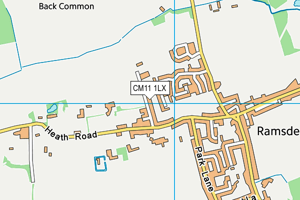 Map of RHS ESSEX LTD at district scale
