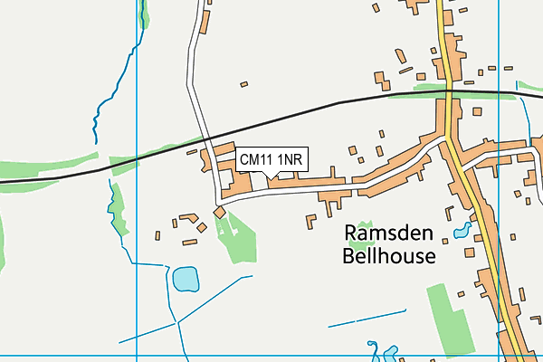 Map of THE BULL MEWS MANAGEMENT COMPANY LIMITED at district scale