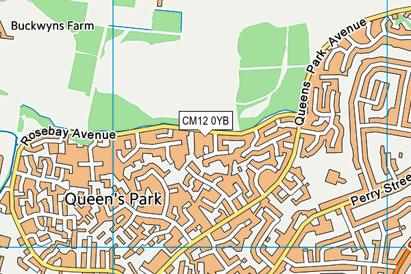 Map of SAINT OSYTH PROPERTIES LIMITED at district scale