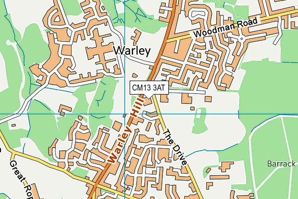 Map of WESTLEIGH HOMES LIMITED at district scale