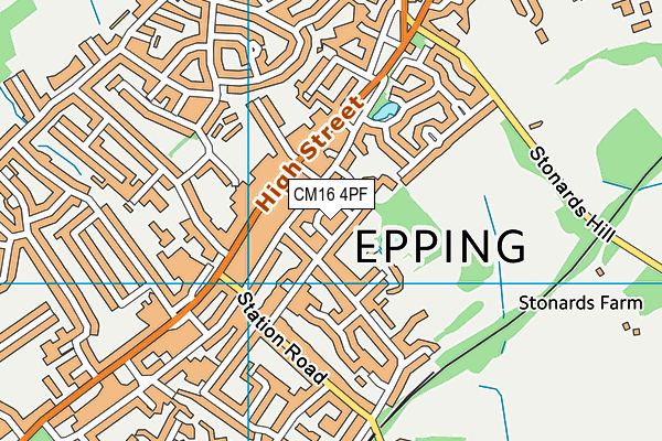Map of EPPING OAKS MANAGEMENT COMPANY LIMITED(THE) at district scale