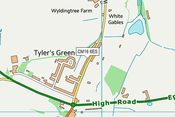 Map of WOODYS WALKIES LTD at district scale