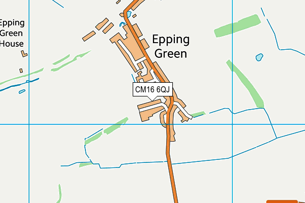 Epping Upland CofE Primary School map (CM16 6QJ) - OS VectorMap District (Ordnance Survey)
