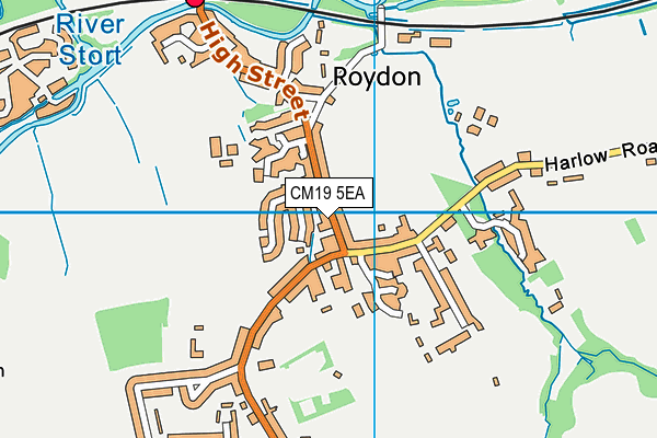 Map of ROWE HOMES LIMITED at district scale