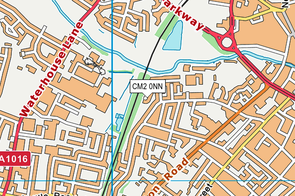 CM2 0NN map - OS VectorMap District (Ordnance Survey)