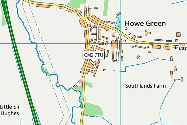 Map of TYTHINGS (HOWE GREEN) MANAGEMENT COMPANY LIMITED at district scale