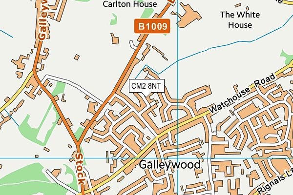 Map of CREATIVE CHELMSFORD LTD at district scale