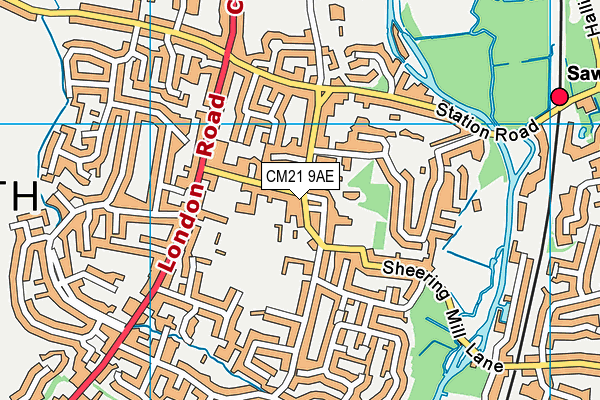 Map of FLAT IRON (UK) LIMITED at district scale