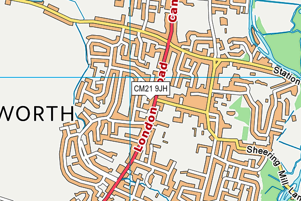 Map of GAIL'S CRYSTAL DESIGNS LTD at district scale