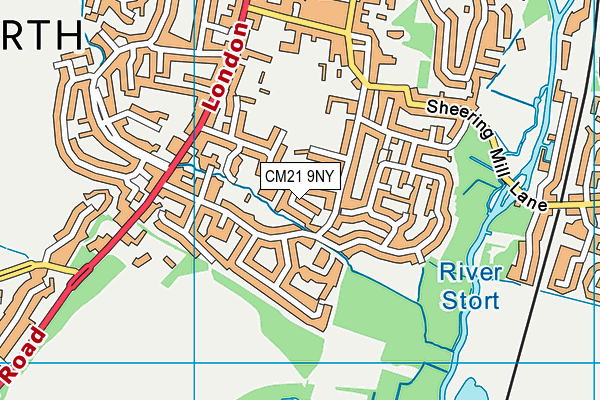 Map of COPPERTOP MEDIA LTD at district scale