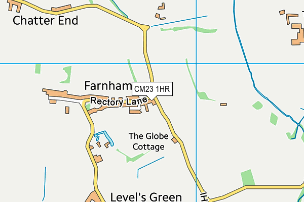 Farnham Church of England Primary School map (CM23 1HR) - OS VectorMap District (Ordnance Survey)