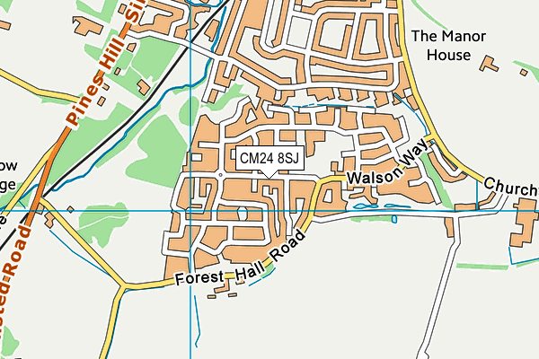 Map of THE BIRD TABLE LTD at district scale