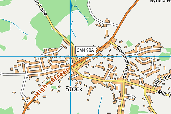 Map of CLAIRE GALLAGHER LTD at district scale
