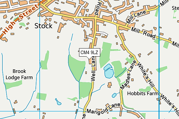Map of POP FIZZ CLINK (GLASS HIRE) LTD at district scale