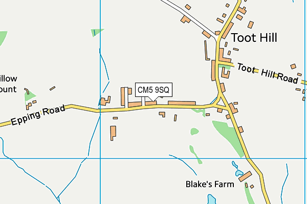 Map of MEADOWS COLOUR LTD at district scale