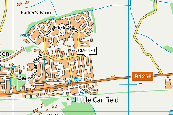 Map of FLITCH MEDIA LTD at district scale