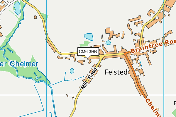 Map of HB1 FITNESS LTD at district scale