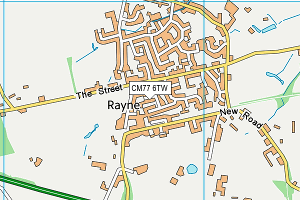 Map of RAYNE AUTOMOTIVE LIMITED at district scale