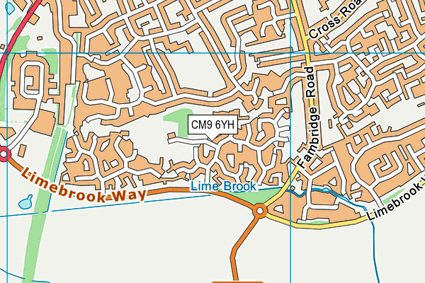 West Maldon Community Centre map (CM9 6YH) - OS VectorMap District (Ordnance Survey)