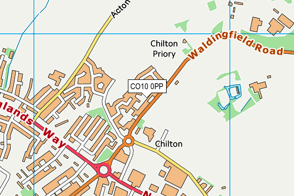 Map of BIRD & SONS LTD at district scale