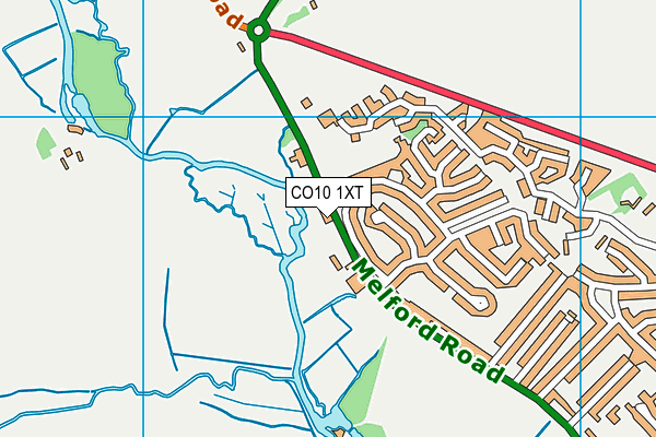 Map of WOODPECKER NURSERY LTD. at district scale